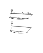 6AT07PS4AE - Interior Trim: Tonneau Cover for Mopar Image