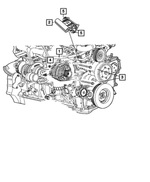 R4801768AA - Electrical: Engine Generator, Remanufactured for Dodge: Ram 2500, Ram 3500 | Ram: 2500, 3500 Image