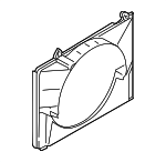 214764W000 - Cooling System: Fan Shroud for Nissan: Pathfinder Image