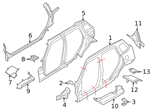 Uniside for 2014 Mini Cooper Countryman #0