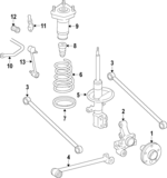 4871041010 - Suspension: Control Arm for Toyota: Avalon Image