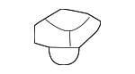 77722S9A000ZB - Body: Hole Cover for Honda: CR-V Image