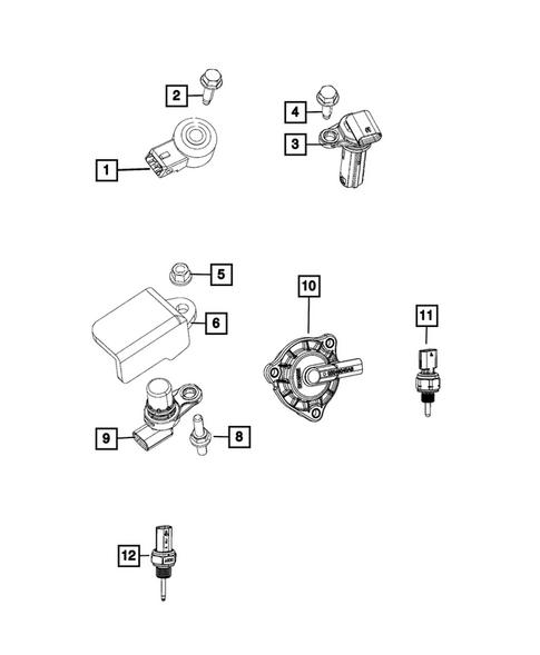 Sensors for 2024 Jeep Compass #1