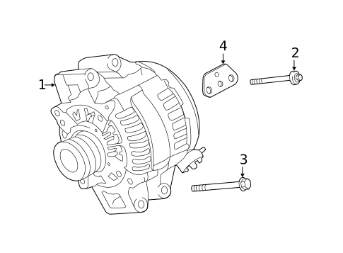 Alternator for 2018 BMW M3 #0