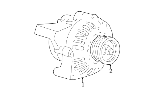 Alternator/Generator & Related Components for 2004 Buick Rainier #0