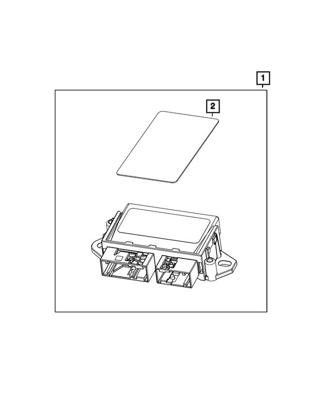 68592706AG - Electrical: Module Digital Key Kit for Mopar Image