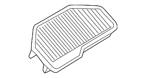 281132M200 - : Air Filter for Hyundai Image