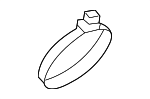 1471198006B - Engine: Intake Hose Clamp for Hyundai: Genesis Coupe, Santa Fe, Santa Fe XL, Sonata Image