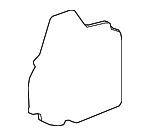 87828240 - Body: Door Interior Trim Panel Insulator for GM Image