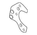 18327619011 - Exhaust: Converter &amp; Pipe Bracket for BMW Image