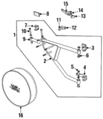 304125 - : Pivot Bracket Buffer for Land Rover: Defender 90 Image