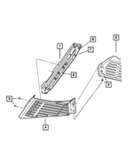 52128499AD - Transfer Case Model 146 [DHB]: Transfer Case Skid Plate for Mopar Image