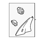 6749235070C0 - Body: Corner Cover for Toyota: 4Runner Image