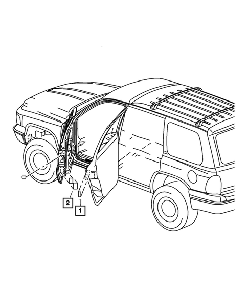 Doors for 2003 Dodge Durango #0