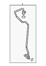 8870640040 - : 2024 Lexus TX550h+ - Liquid Line for Lexus: TX550h+ Image