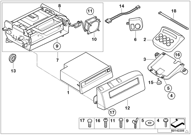 61131393377 - : Grommet for BMW-Motorrad Image