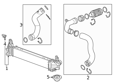 Intercooler for 2025 Buick Envista #3