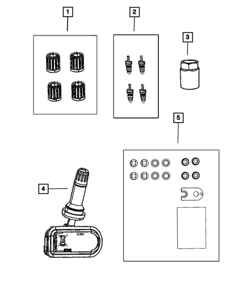 Tire Monitoring System for 2025 Ram 2500 #0