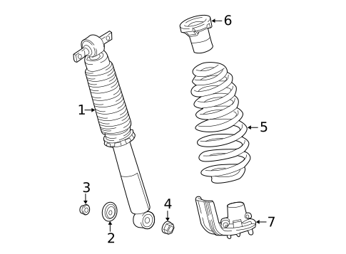Shocks & Components for 2018 Honda Odyssey #0