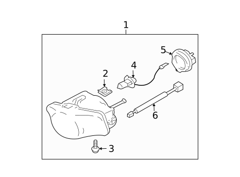 Fog Lamps for 2006 Subaru Legacy #0