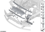 51649464023 - Vehicle Trim: Connection Upper Rear for BMW Image