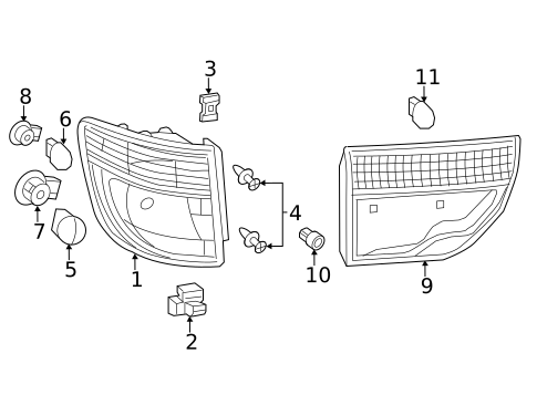 Combination Lamps for 2013 Dodge Durango #0