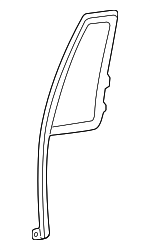 7L1Z7826870A - Body: Fixed Glass for Lincoln: Navigator Image