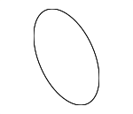 86617G5500 - Body: Tow Eye Cap for Kia: Niro Image