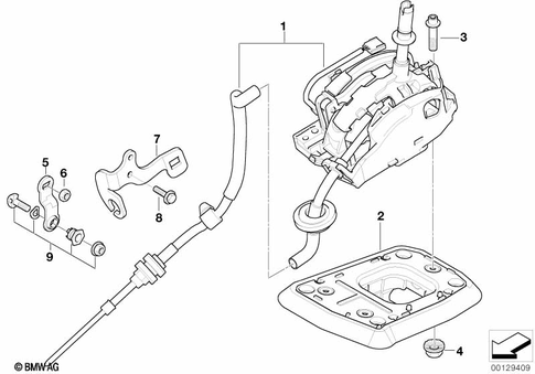 Gearshift Steptronic for 2006 BMW X3 2.5i #0
