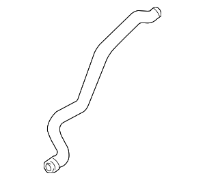 30680915 - Cooling System: Lower Hose for Volvo: S80 Image