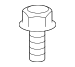 982754 - Cooling System: Radiator Bolt for Volvo: C30, C70, S40, S60, S80, S90, V50, V60, V60 Cross Country, V70, V90, V90 Cross Country, XC40, XC60, XC70, XC90 Image
