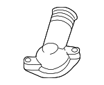 3531391 - Cooling System: Thermostat Cover for Volvo Image