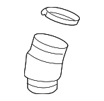 5C0145834 - Cooling System: Inter-cooler Pipe for Volkswagen: Beetle, Jetta, Passat Image