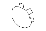 39834856 - Body: Outer Cover Cap for Volvo Image