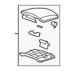 83410SZAA03ZA - : Armrest Assembly for Honda: Pilot Image