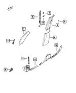 6TK12GTVAA - : Sill Molding, Left for Jeep: Renegade Image