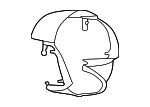 9946418101D28 - Steering: Front Cover for Mercedes-Benz Image