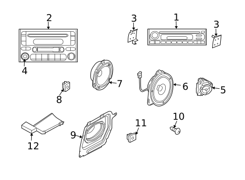 Sound System for 2005 Subaru Forester #0
