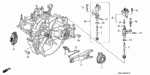 22810PX5J02 - Transmission - Manual: BEARING, CLUTCH RELEASE (KOYO SEIKO) for Acura Image