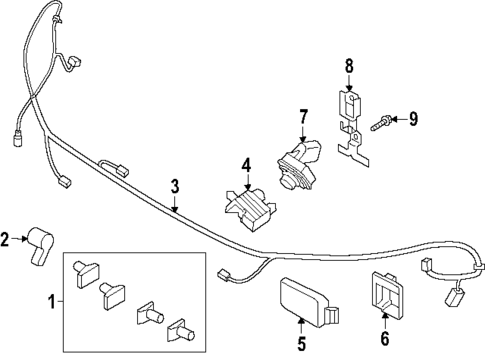 Electrical Components for 2025 Lincoln Aviator #0