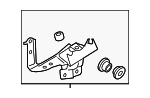 47840JG400 - Electrical: Mount Bracket for Nissan: Rogue, Rogue Select Image