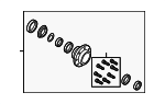 PC3Z1109AA - Suspension: Hub Assembly for Ford Image