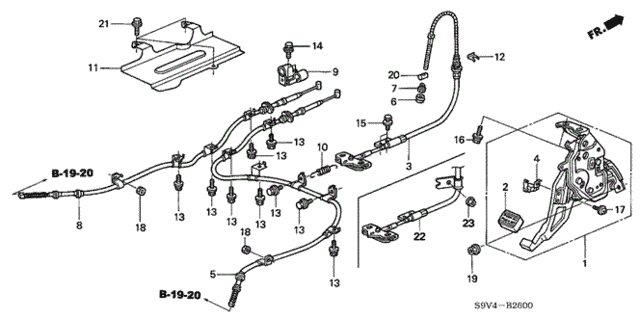 Parking Brake for 2007 Honda Pilot #0