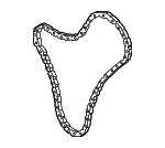 11417584079 - Engine: Chain for BMW: 1 Series M, 128i, 135i, 325i, 325xi, 328i, 328i xDrive, 328xi, 330i, 330xi, 335d, 335i, 335i GT xDrive, 335i xDrive, 335is, 335xi, 435i, 435i Gran Coupe, 435i xDrive, 435i xDrive Gran Coupe, 525i, 525xi, 528i, 528i xDrive, 528xi, 530i, 530xi, 535i, 535i GT, 535i GT xDrive, 535i xDrive, 535xi, 540i, 640i, 640i Gran Coupe, 640i xDrive, 640i xDrive Gran Coupe, 740i, 740Li, 740Li xDrive, ActiveHybrid 3, ActiveHybrid 5, ActiveHybrid 7, M2, M235i, M235i xDrive, M3, M4, X1, X3, X4, X5, X6, Z4 Image