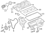 7119963151 - Engine: Engine Oil Drain Plug Gasket for BMW Image
