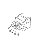 5121159AC - Labels All Vehicle Locations: Tire Pressure Label for Mopar Image