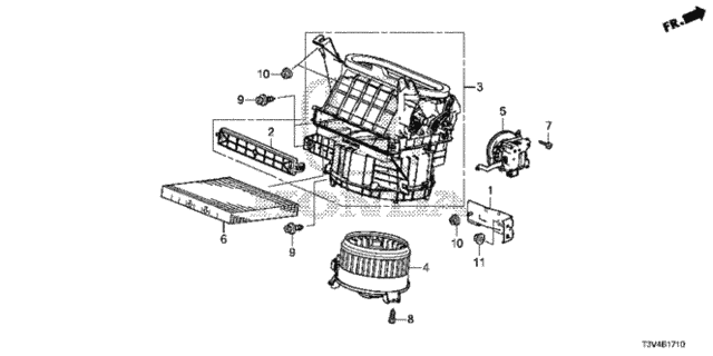 Heater Blower for 2014 Honda Accord #0