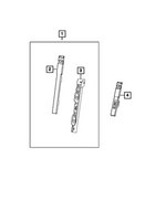 68577145AA - Electrical: Passive Entry Antenna, Rear, Right Door for Jeep: Grand Cherokee, Grand Cherokee L Image