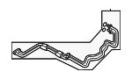 4M0816885G - HVAC: Rear Pipe for Audi Image