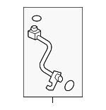 4M0816727D - HVAC: Suction Pipe for Audi Image